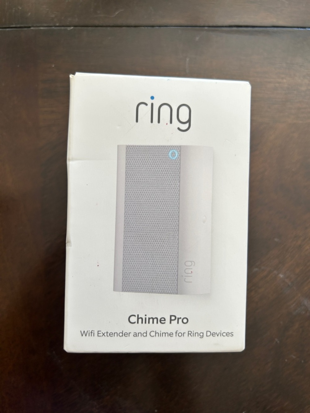 Ring Chime Pro in White and Light Gray